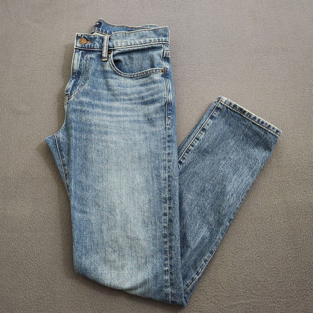 J. Crew Jeans Men 30X32 (32X30) Flex Slim Fit Straight Leg
